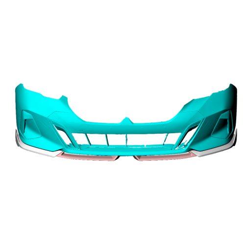 Pre-preg Carbon Fiber Front Bumper Lip Chin for BMW 5 Series i5 G60 M Sport xDrive Electric 2024